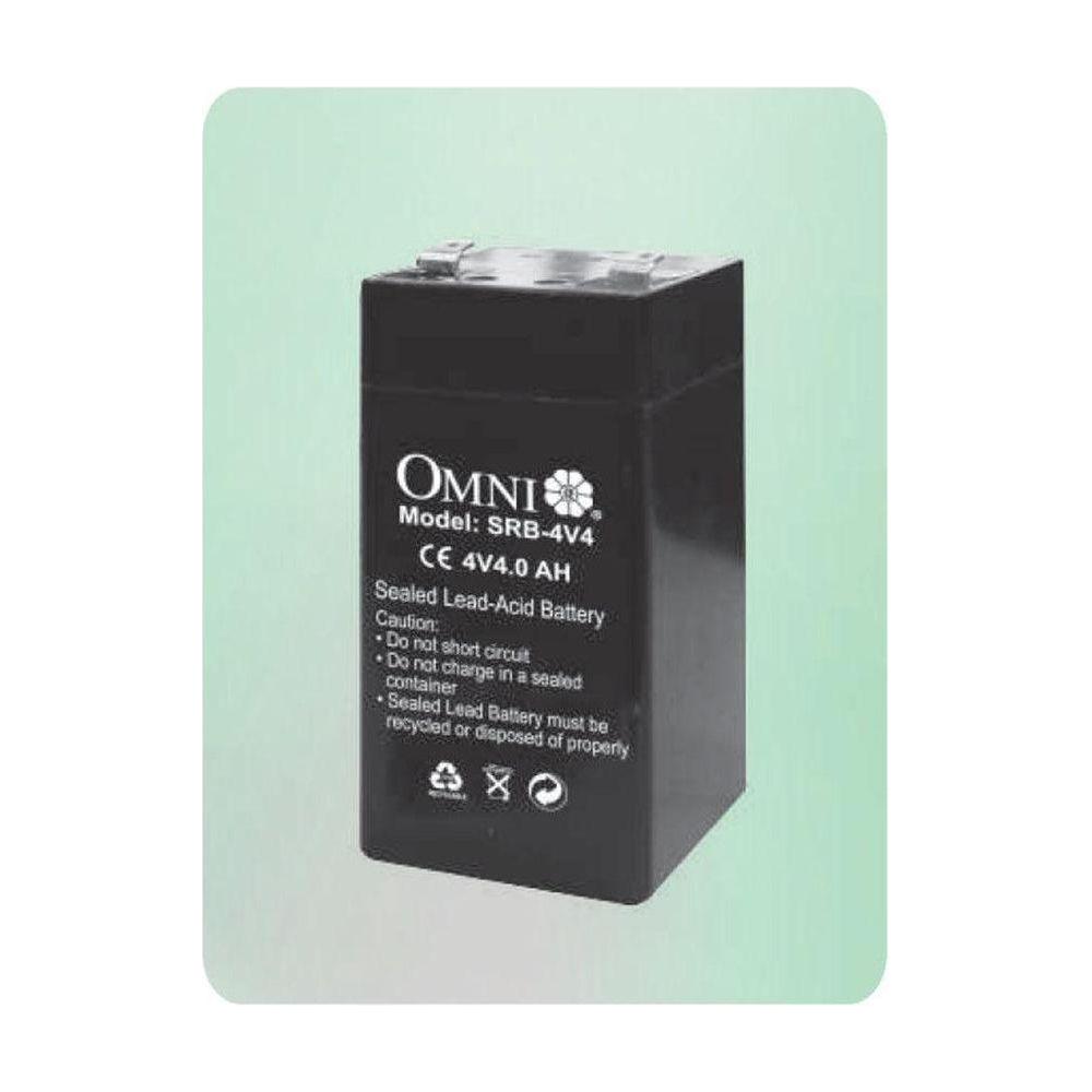 Omni SRB-4V4 Sealed Lead Acid Battery 4v4Ah - KHM Megatools Corp. Omni SRB-4V4 Sealed Lead Acid Battery 4v4Ah - KHM Megatools Corp.